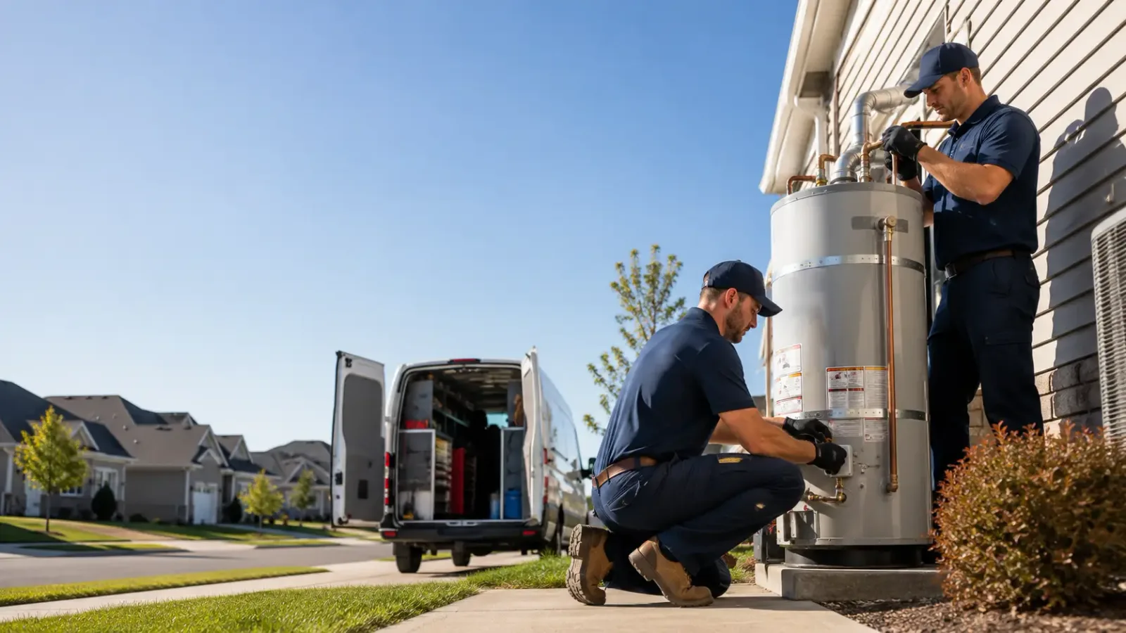 Water Heater Installation in Center Line, MI